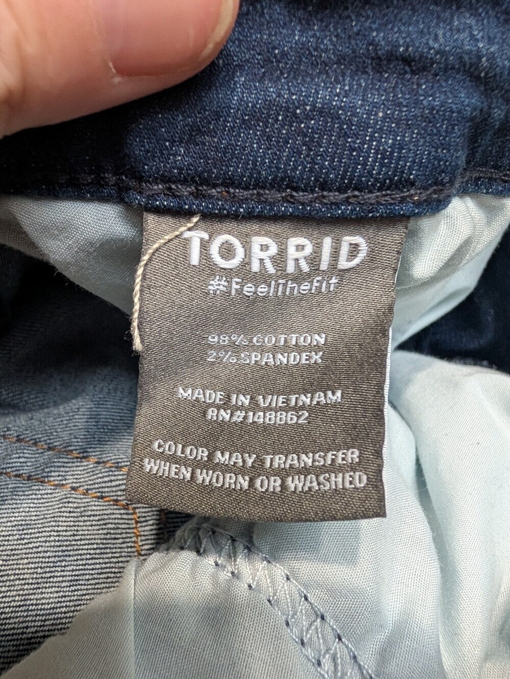 Torrid Boyfriend Straight Vintage Stretch Jeans – Size 22R - Picture 7 of 8